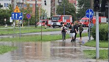 Užtvindytos Elbingo gatvės