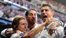 Cristiano Ronaldo džiūgauja