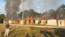 Gaisras Lazdijų rajone
