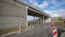 Vir&scaron; geležinkelio &scaron;alia Rudaminos &ndash; naujas automobilių ir pėsčiųjų viadukas