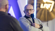 Sigito Parulskio ir Sauliaus Tomo Kondroto pokalbis knygų mugėje