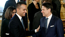 Luigi Di Maio ir Giuseppe Conte