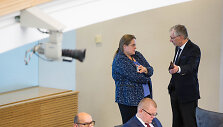 Agnė &Scaron;irinskienė ir Gediminas Kirkilas