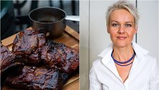 Nida Degutienė ir jos ruo&scaron;tas patiekalas