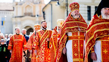 Procesija už Lietuvos stačiatikių vienybę ir karo Ukrainoje stabdymą
