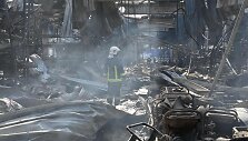 Rusijos pajėgos smogė statybinių medžiagų parduotuvei Charkive