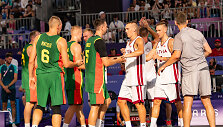 Nuviliantis krep&scaron;inio 3x3 rinktinės startas
