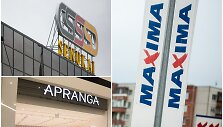 Labiausiai įsitvirtinę prekybininkai Baltijos &scaron;alyse