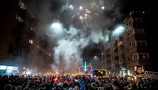 Protestas prie&scaron; karantino ribojimus Kopenhagoje