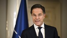 NATO generalinis sekretorius Markas Rutte / ANTTI AIMO-KOIVISTO / AFP