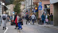 Trečiadienio vakaras Vilniaus mieste