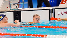 Paryžiaus olimpinių žaidynių plaukimo varžybos. Danas Rap&scaron;ys