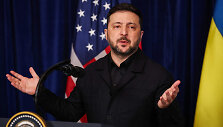 Volodymyras Zelenskis / JOE RAEDLE / Getty Images via AFP