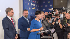 Čekijos parlamento žemųjų rūmų pirmininkė Marketa Pekarova Adamova