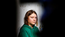 Greta Thunberg dalyuvauja susitikime Davose