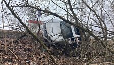 I&scaron;sukant i&scaron; greitkelio į Kauną nuo kelio nulėkė &bdquo;Volkswagen&ldquo;