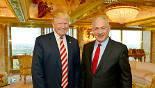 B.Netanyahu ir D.Trumpas Niujorke