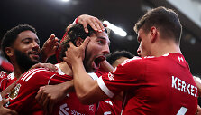 &bdquo;Liverpool&ldquo; pergalę lėmė Dominikas Szoboszlai, atlikęs nuostabų baudinį.