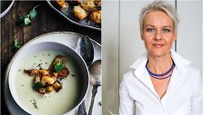 Nida Degutienė ir jos virta sriuba