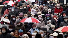 Minske į pirmadieninę protesto akciją vėl i&scaron;ėjo pensininkai