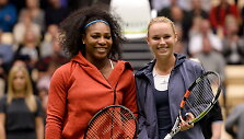 Serena Williams ir Caroline Wozniacki