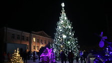 Skaudvilės Kalėdų eglės įžiebimas