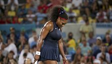 Serena Williams olimpinio teniso turnyro a&scaron;tuntfinalyje krito prie&scaron; Eliną Svitoliną