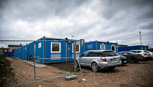 Migrantų stovykla Medininkuose
