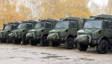 Lietuvos kariuomenei perduoti dar 42 nauji voki&scaron;ki sunkvežimiai &bdquo;Unimog&ldquo;