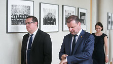 Skirmantas Malinauskas ir Saulius Skvernelis