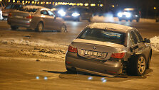 BMW automobilių avarija