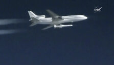 &bdquo;Pegasus XL&ldquo; raketa buvo paleista i&scaron; firmos lėktuvo &bdquo;Stargazer L-1011&ldquo;.