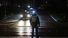 Naktinis kelių policijos reidas