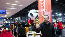 2018 metų pasaulio futbolo čempionatui skirto futbolo kamuolio pristatymas