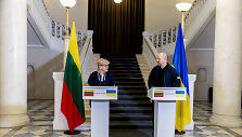 Ingrida &Scaron;imonytė ir Denysas &Scaron;myhalis