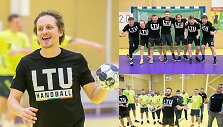 Lietuvos rankinio rinktinė prie&scaron; &bdquo;Radiocentrą&rdquo;