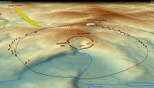 &nbsp;Maždaug 10 metrų skersmens ratas i&scaron; maždaug 20 ar daugiau didelių iki 5 metrų į žemę sukaltų stulpų buvo rastas netoli senovinės Darington Volso gyvenvietės, vos už trijų kilometrų nuo Stounhendžo