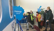 Trečiadienį i&scaron; Palangos oro uosto pirmieji keleiviai i&scaron;skrido į Bergeną Norvegijoje.