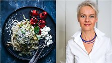 Nida Degutienė ir jos ruo&scaron;tas patiekalas