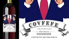 &bdquo;Covfefe 2015 Red Blend&ldquo; vynas