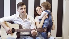 Irūna Puzaraitė-Čepononienė su &scaron;eima