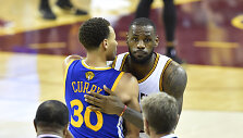 Stephenas Curry ir LeBronas Jamesas