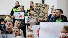 Domeikavos bendruomenės protestas