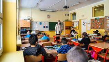 Pamoka Lenkijos pradinėje mokykloje