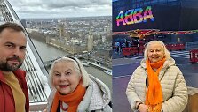 Jogaila Morkūnas su mama Lilija