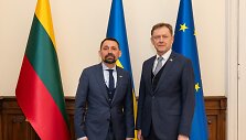 Lietuvos ir Ukrainos kultūros ministrų susitikimas / Kultūros ministerijos nuotr.