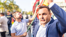 Protesto akimirkos