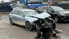 Avarija Liepkalnio ir Dunojaus g. sankryžoje