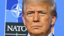 Donaldas Trumpas NATO susitikime Hagoje 