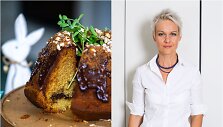 Nida Degutienė ir jos keptas keksas su lazdynų rie&scaron;utais